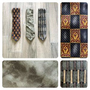Bundle of 3 Silk Neckties